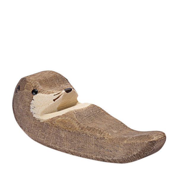 Swimming Otter - Wooden Animal Toy